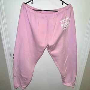 Vintage Y2K PINK Victoria's Secret Pink Jogger Sweatpants
